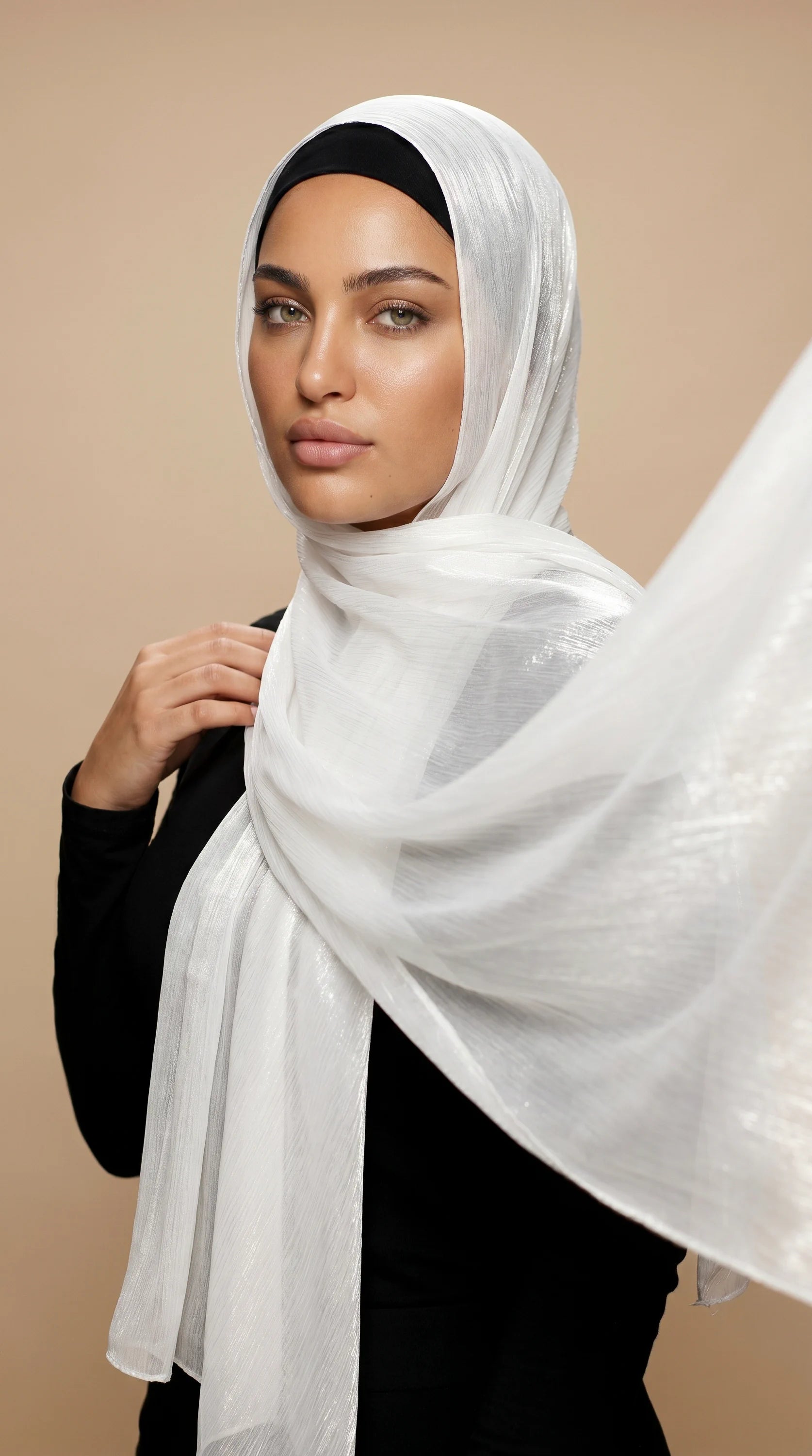 LUSTRESATIN™ Shimmer Chiffon Hijab