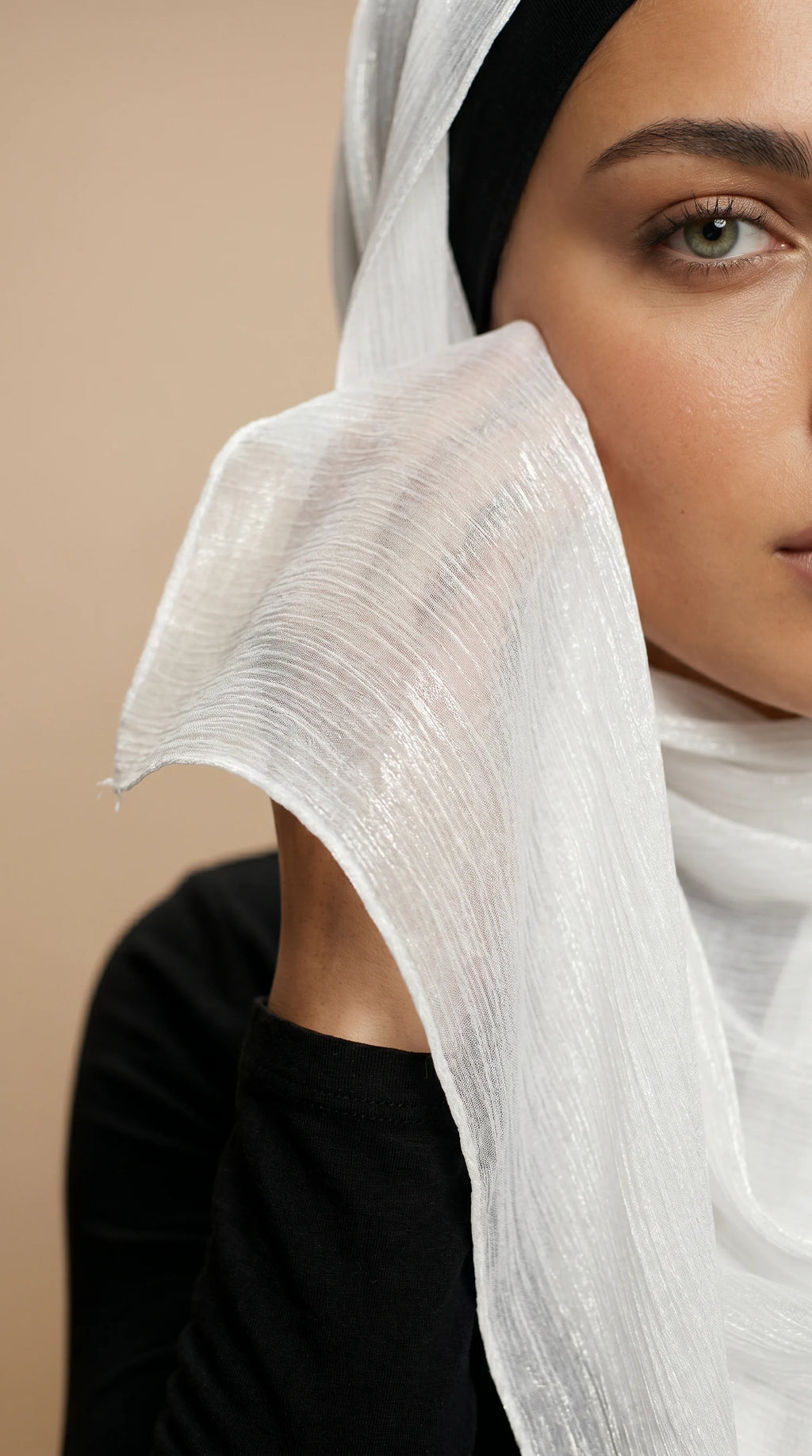 LUSTRESATIN™ Shimmer Chiffon Hijab