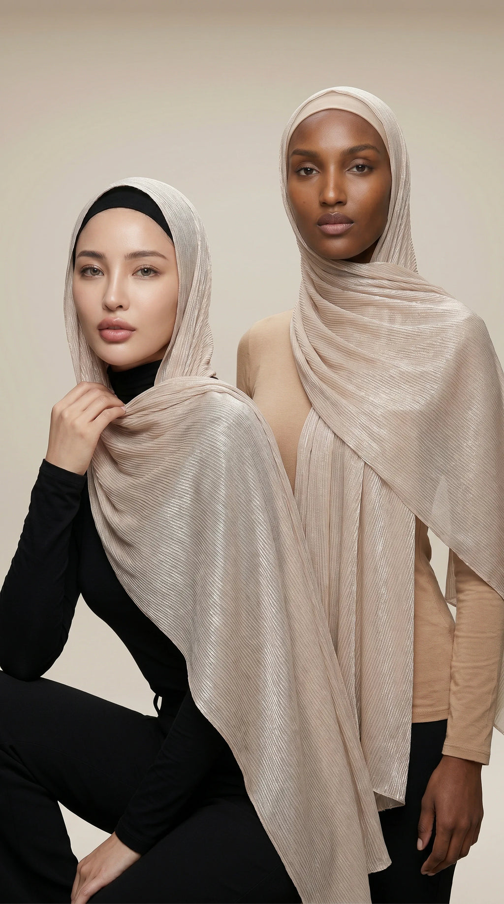 LUSTRESATIN™ Shimmer Chiffon Hijab