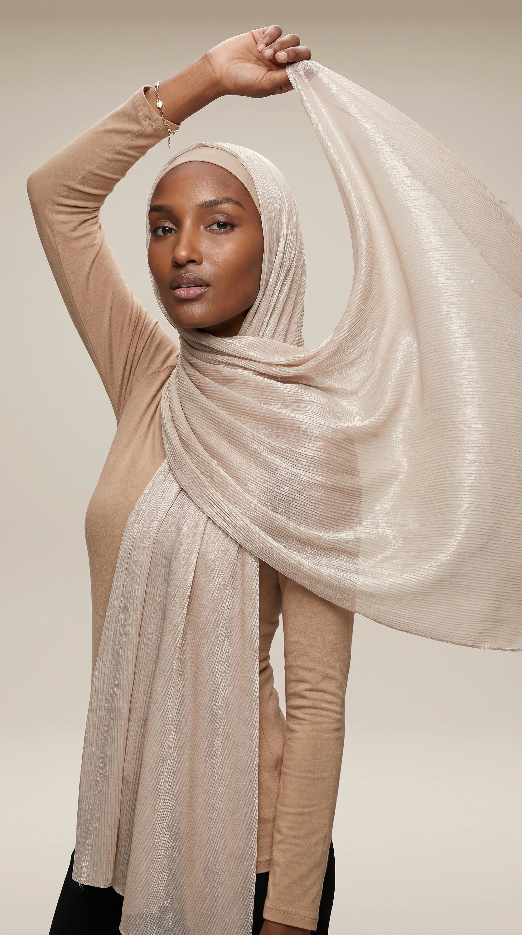 LUSTRESATIN™ Shimmer Chiffon Hijab