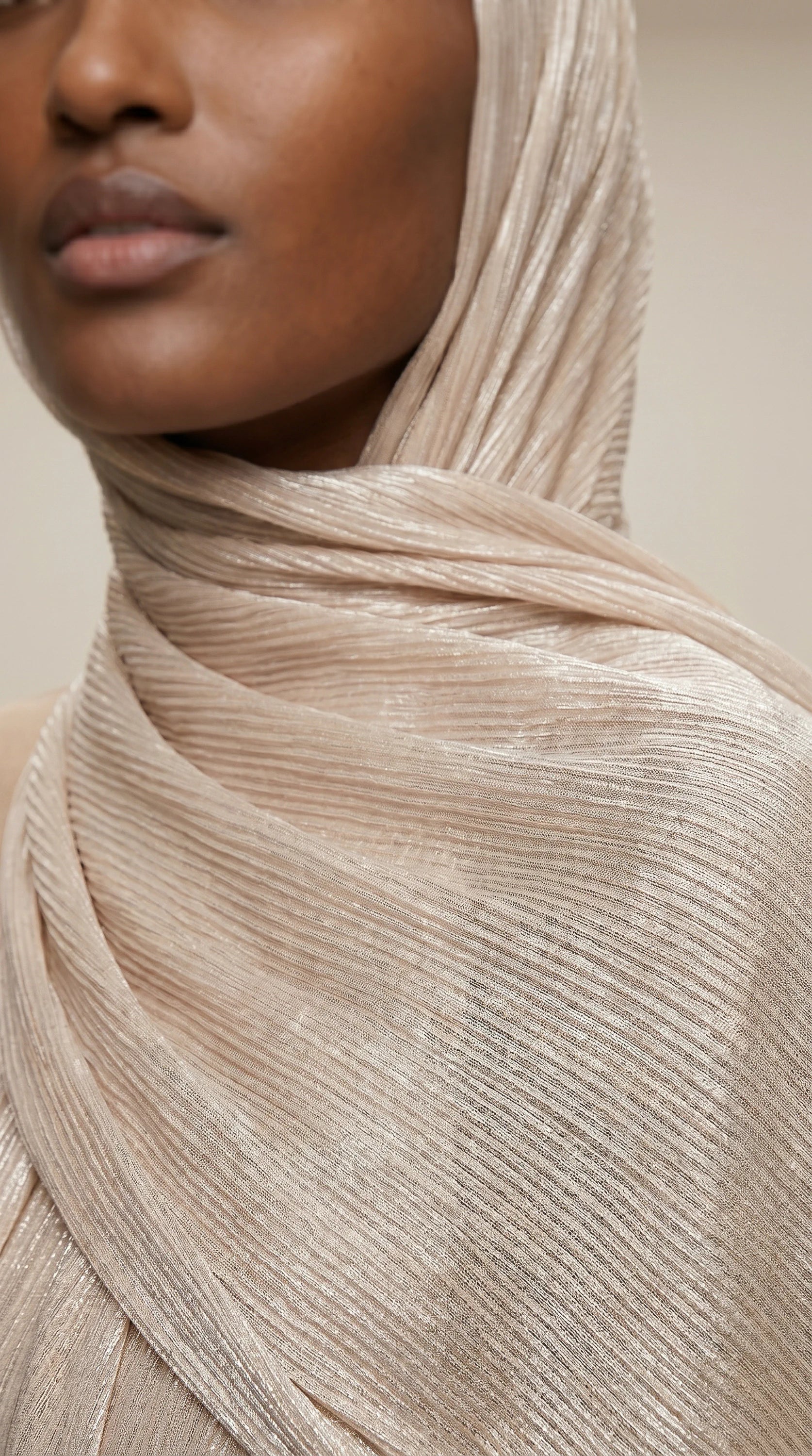 LUSTRESATIN™ Shimmer Chiffon Hijab