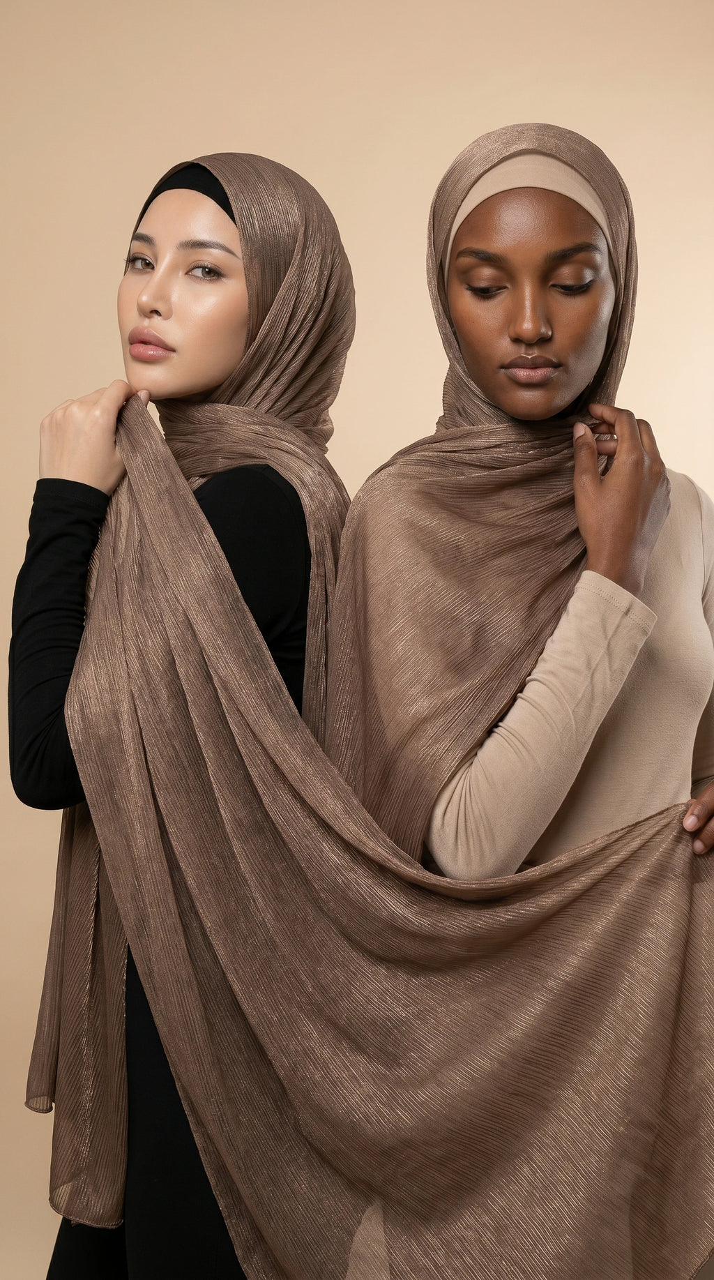 LUSTRESATIN™ Shimmer Chiffon Hijab