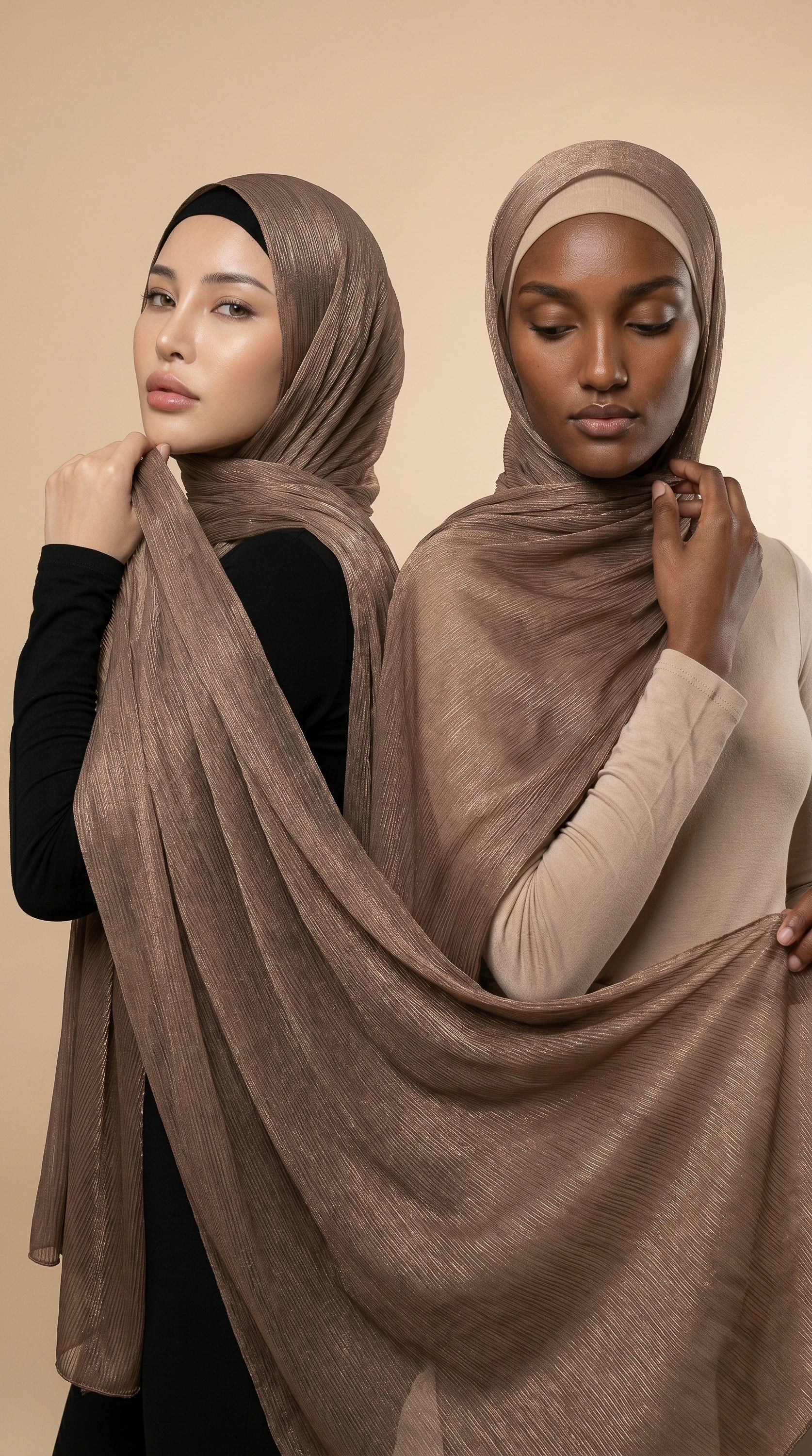 LUSTRESATIN™ Shimmer Chiffon Hijab