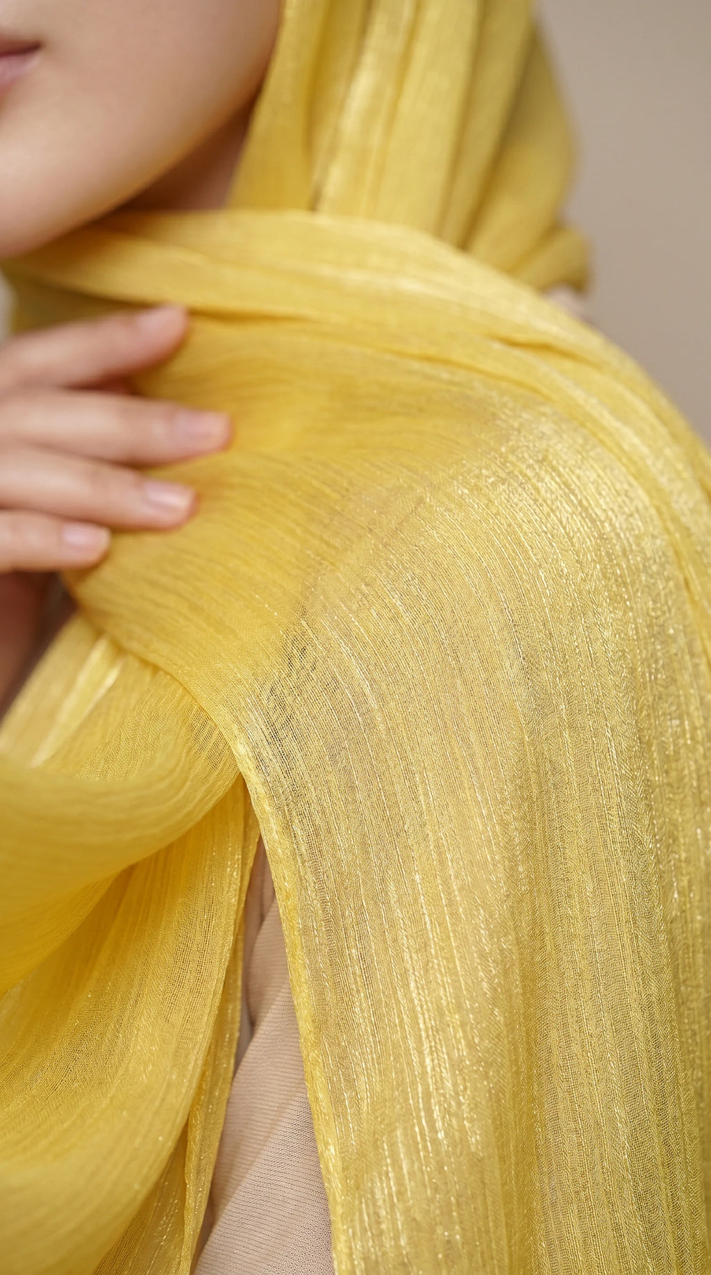 LUSTRESATIN™ Shimmer Chiffon Hijab