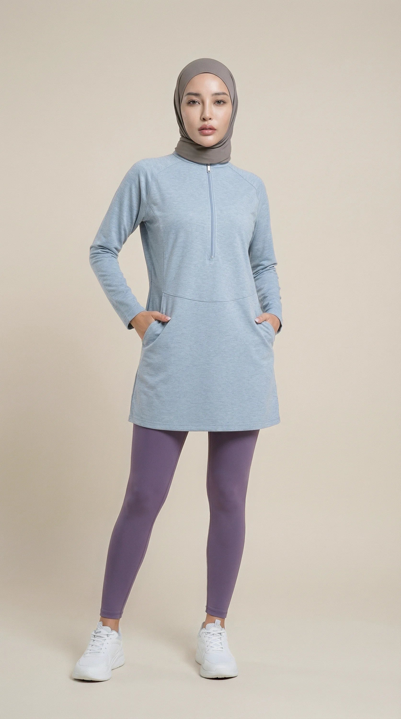 MOVEFORM™ Zip-Neck Active Tunic