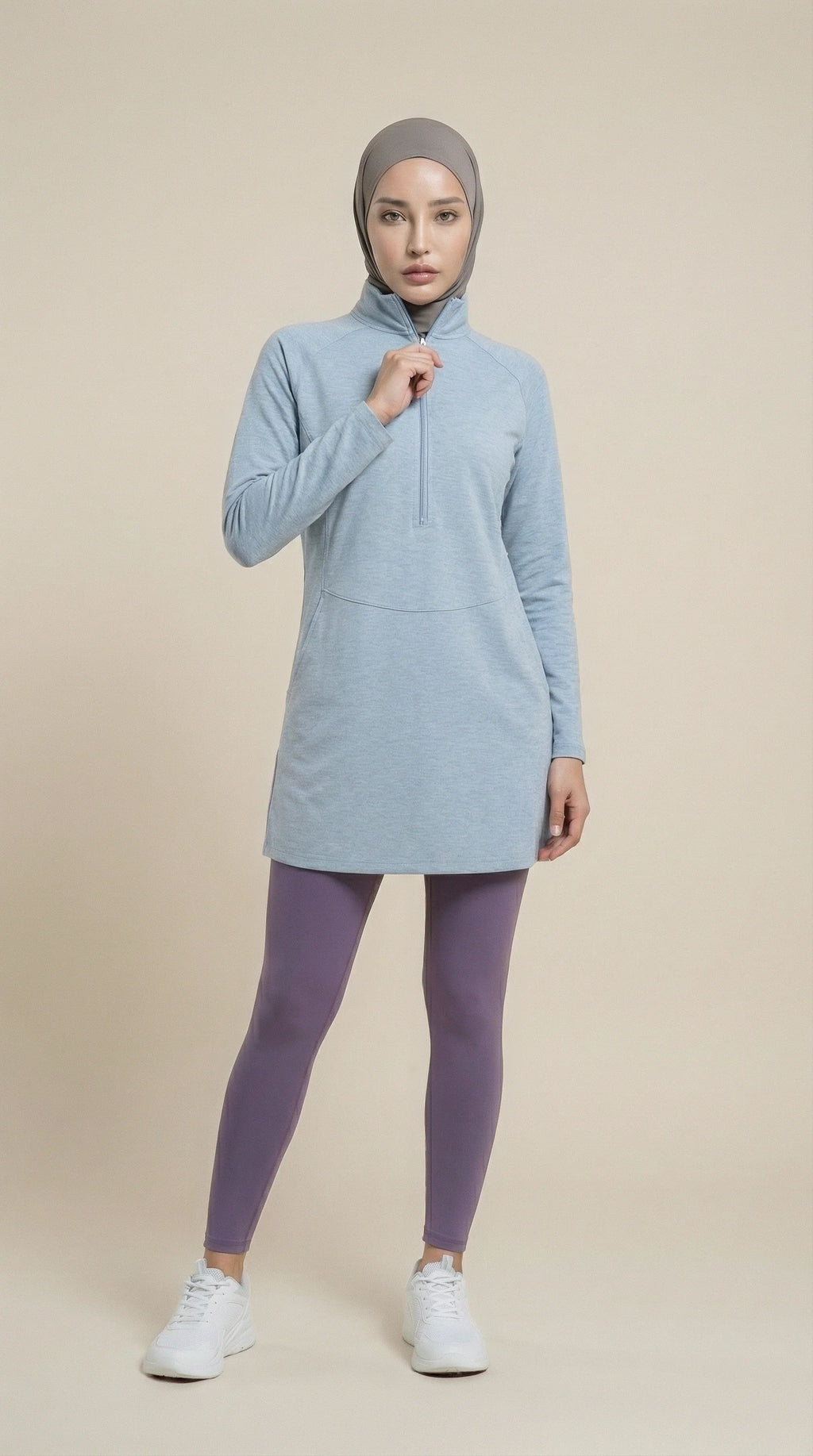 MOVEFORM™ Zip-Neck Active Tunic