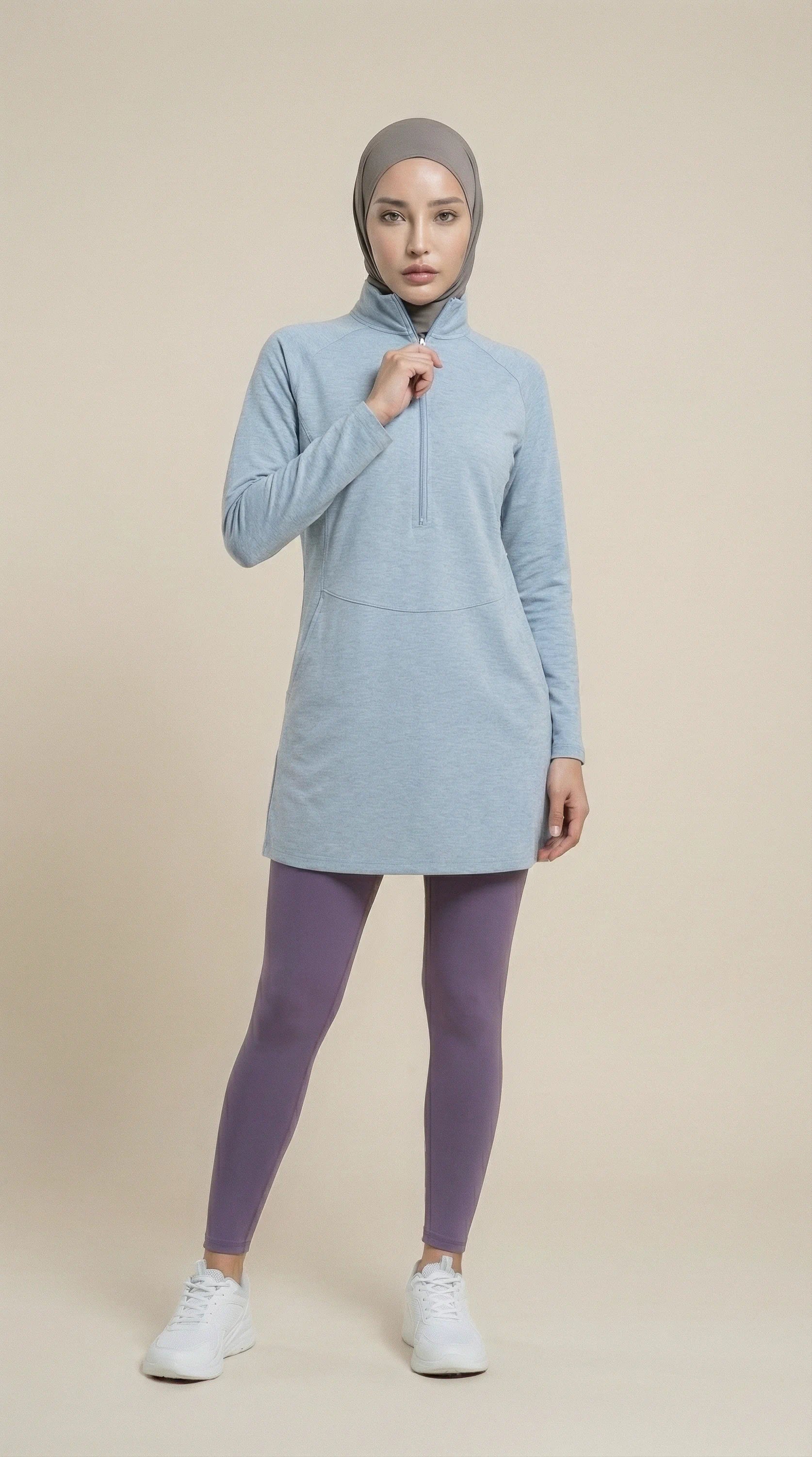 MOVEFORM™ Zip-Neck Active Tunic