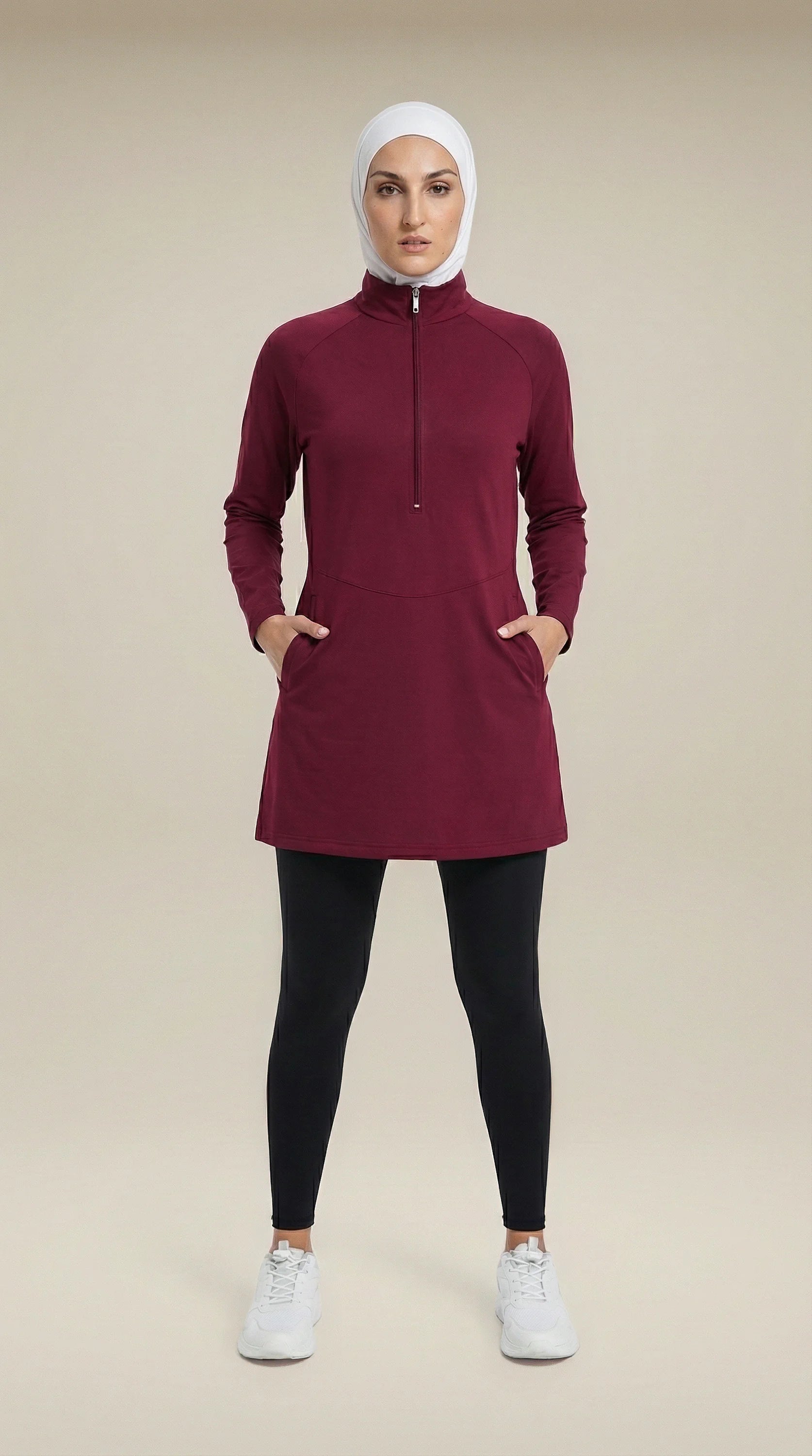 MOVEFORM™ Zip-Neck Active Tunic