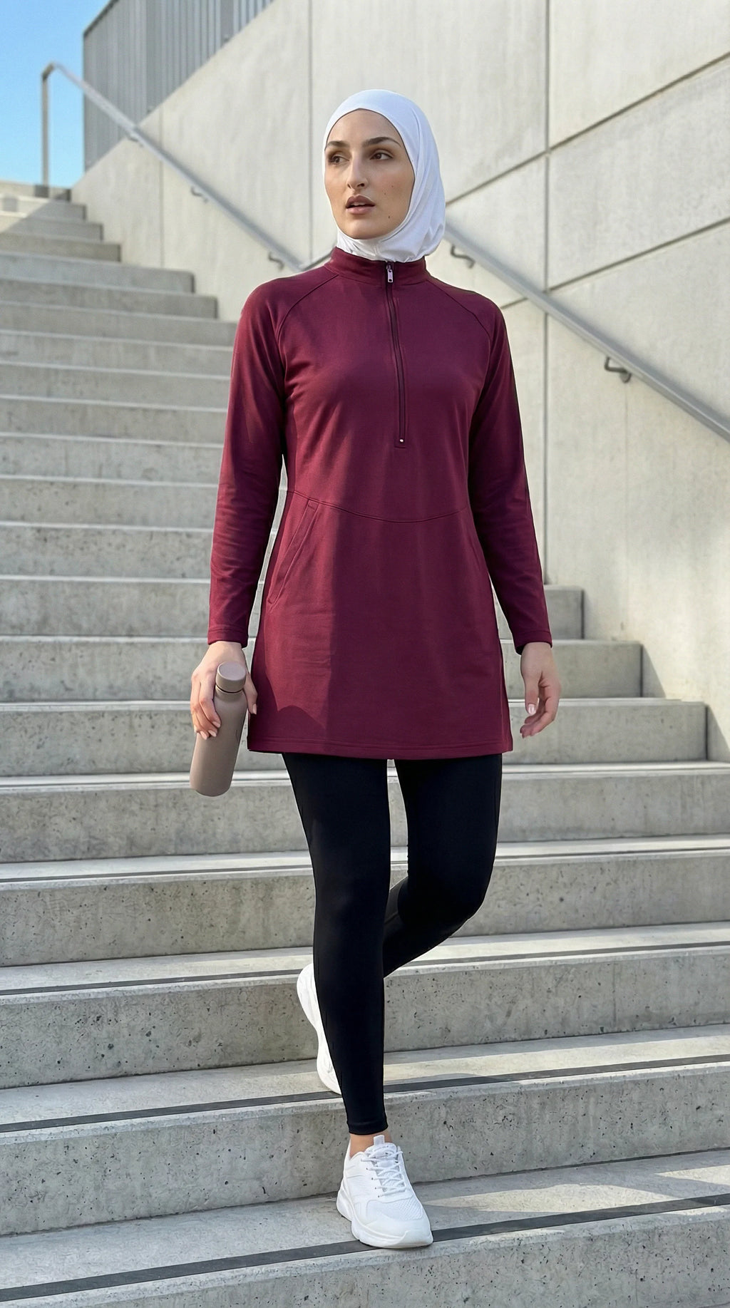 MOVEFORM™ Zip-Neck Active Tunic