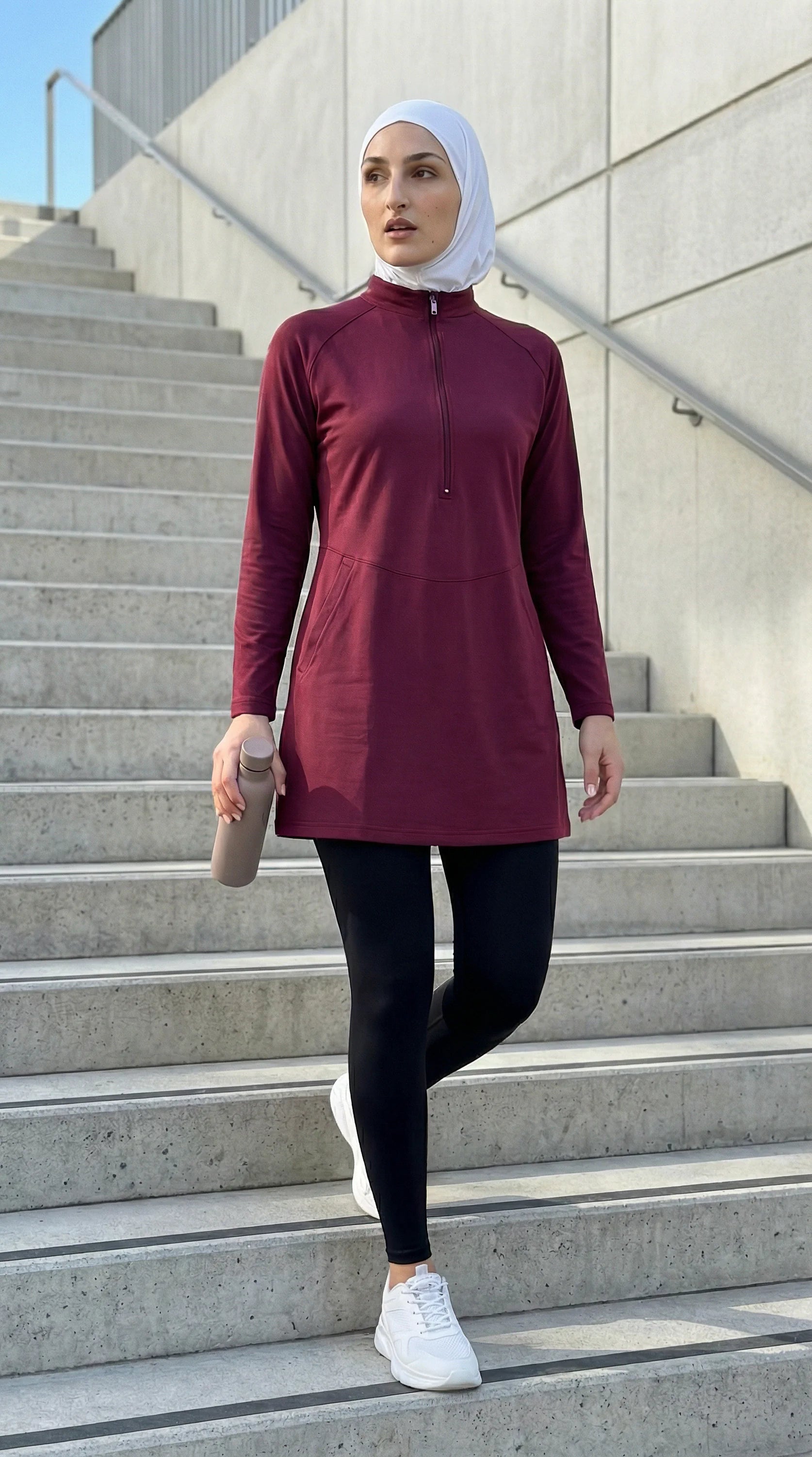 MOVEFORM™ Zip-Neck Active Tunic