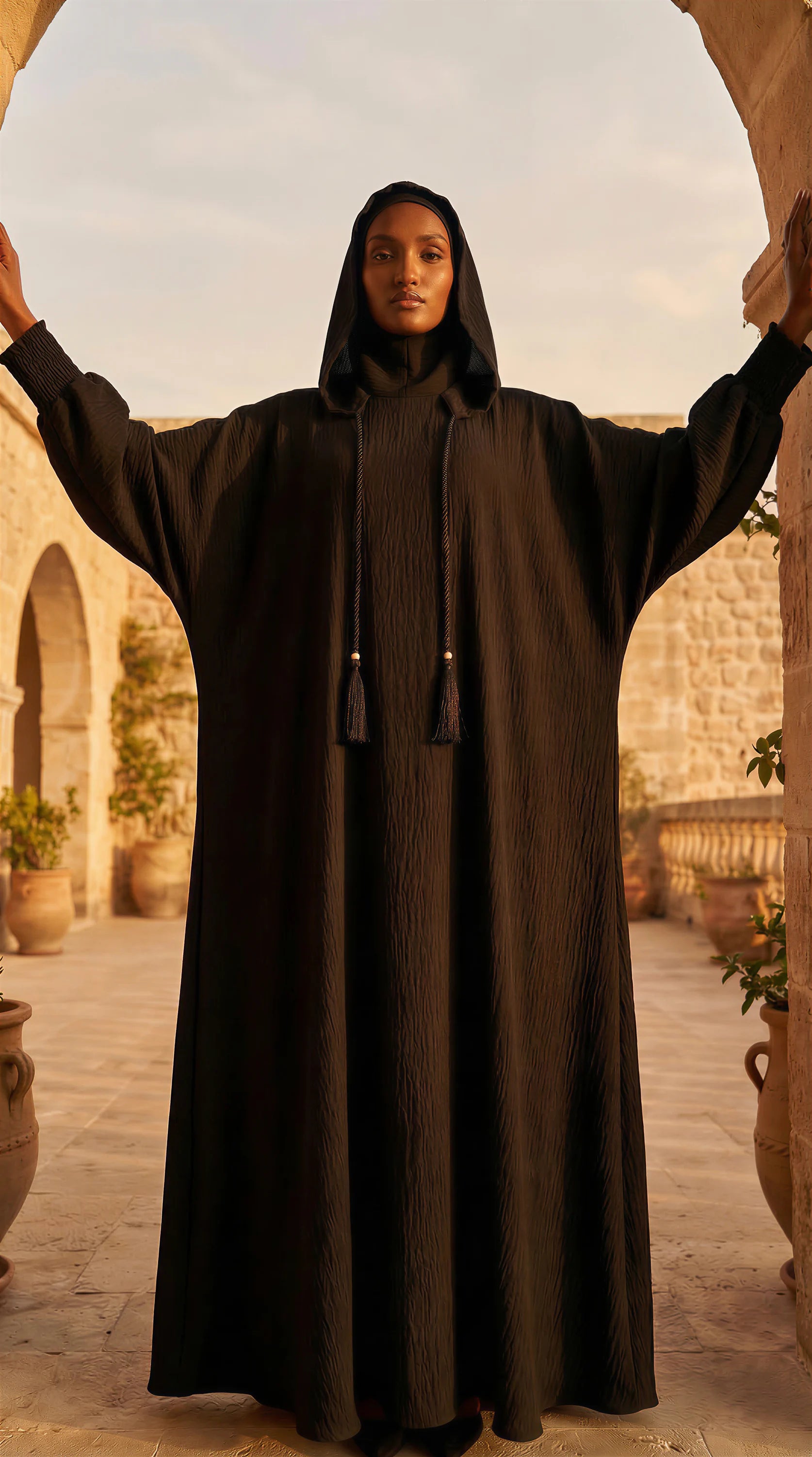 SERENITY™ Hooded Abaya