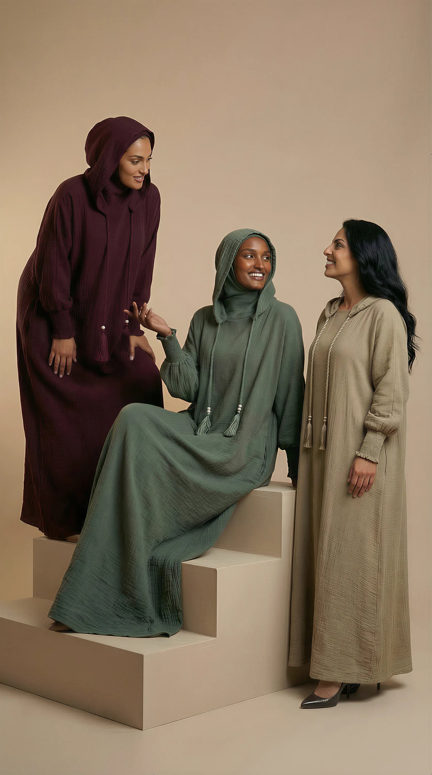 SERENITY™ Hooded Abaya