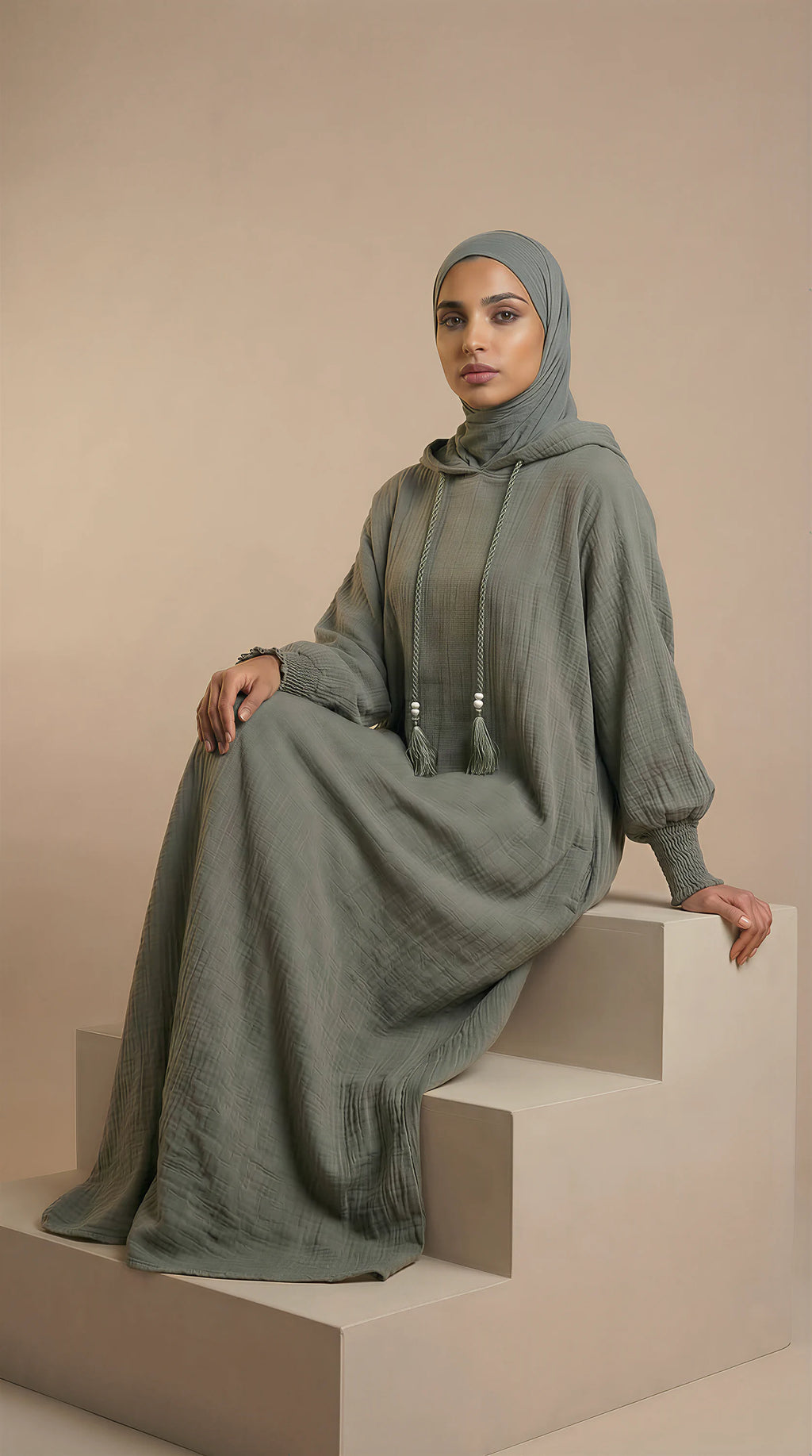 SERENITY™ Hooded Abaya