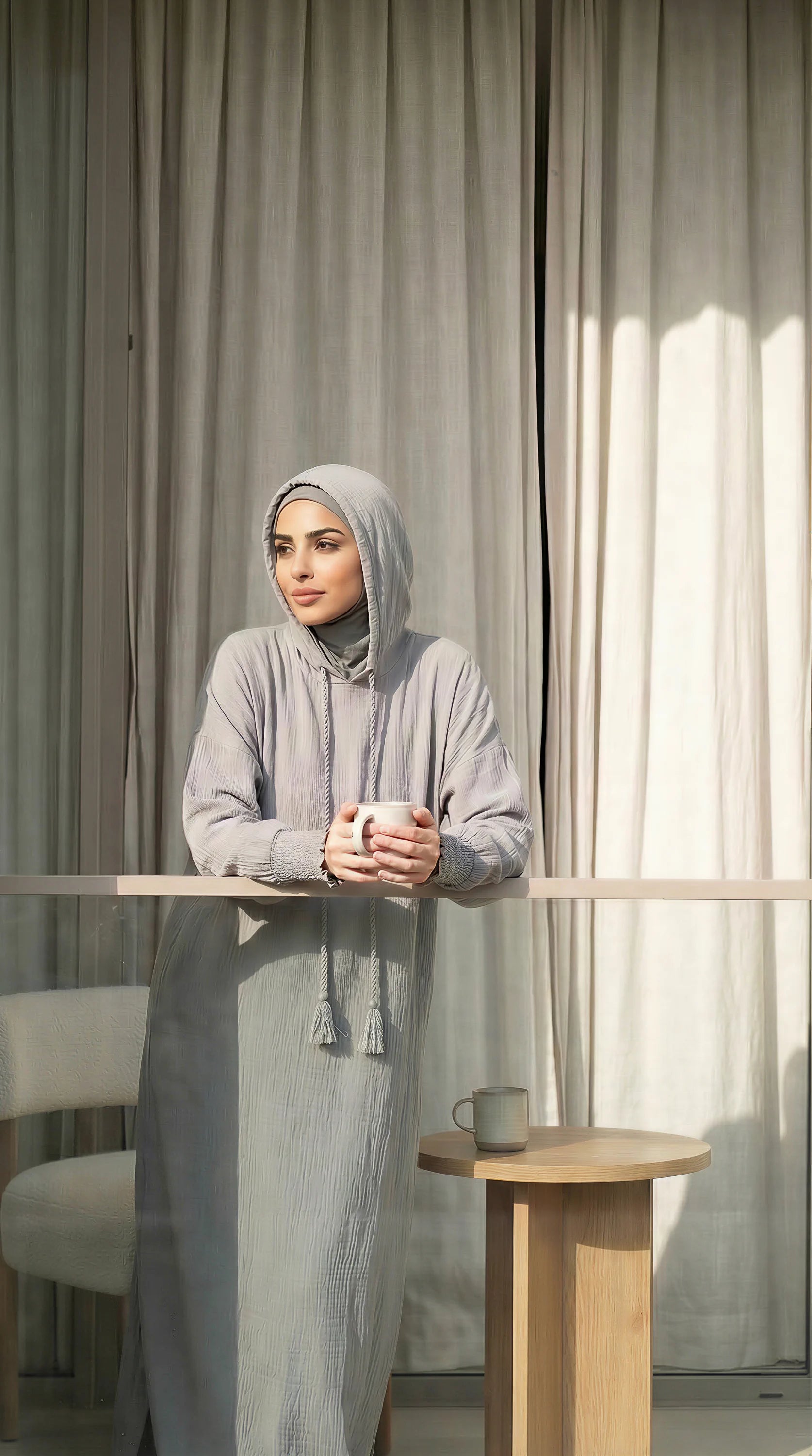 SERENITY™ Hooded Abaya