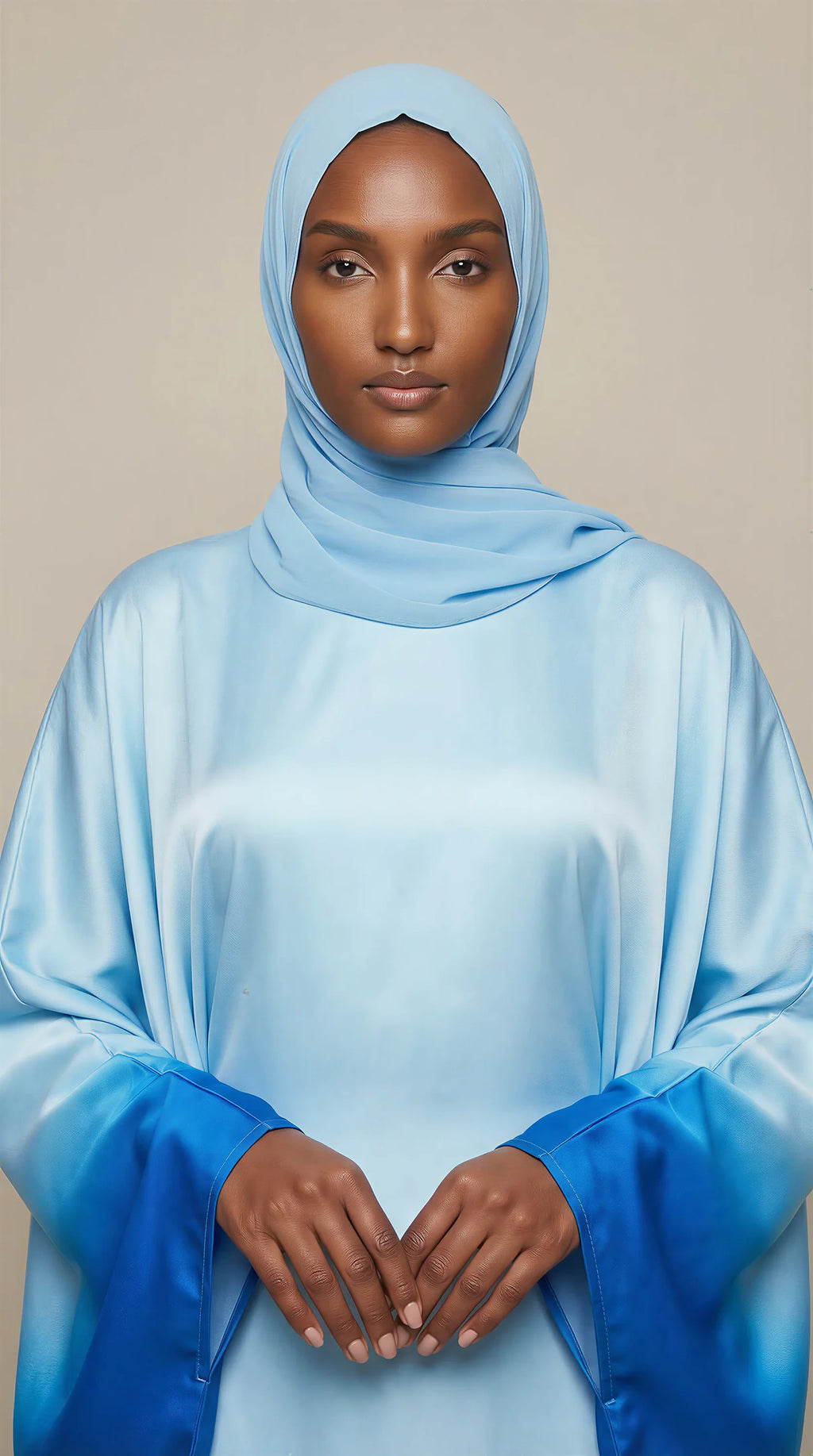 GALA-LUXE™ Ombre Butterfly Abaya