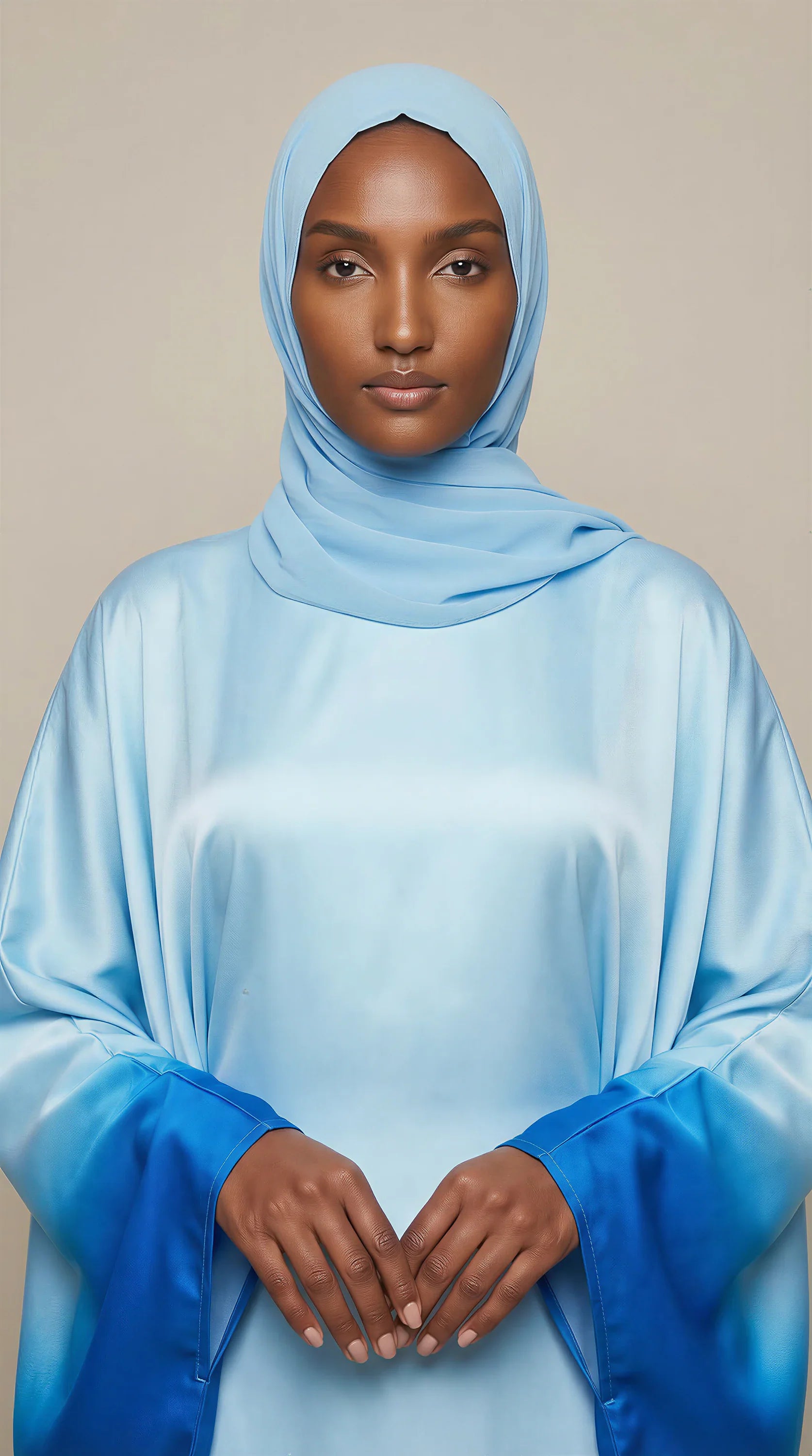 GALA-LUXE™ Ombre Butterfly Abaya