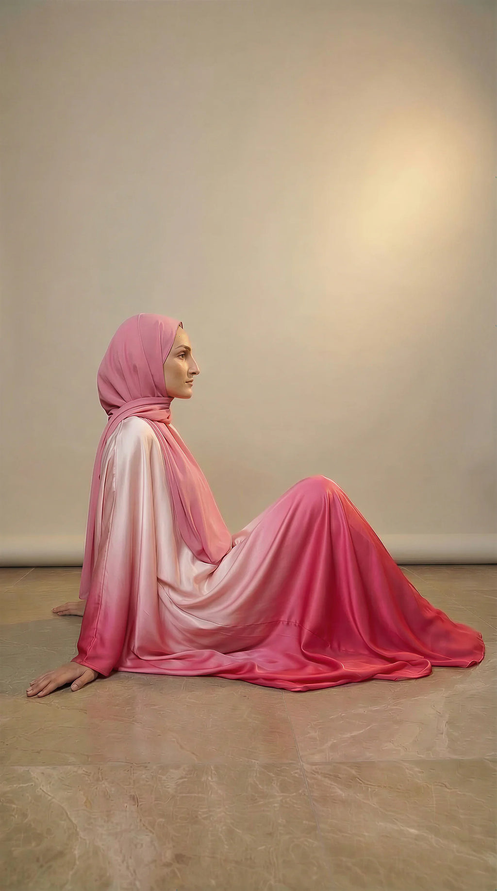GALA-LUXE™ Ombre Butterfly Abaya