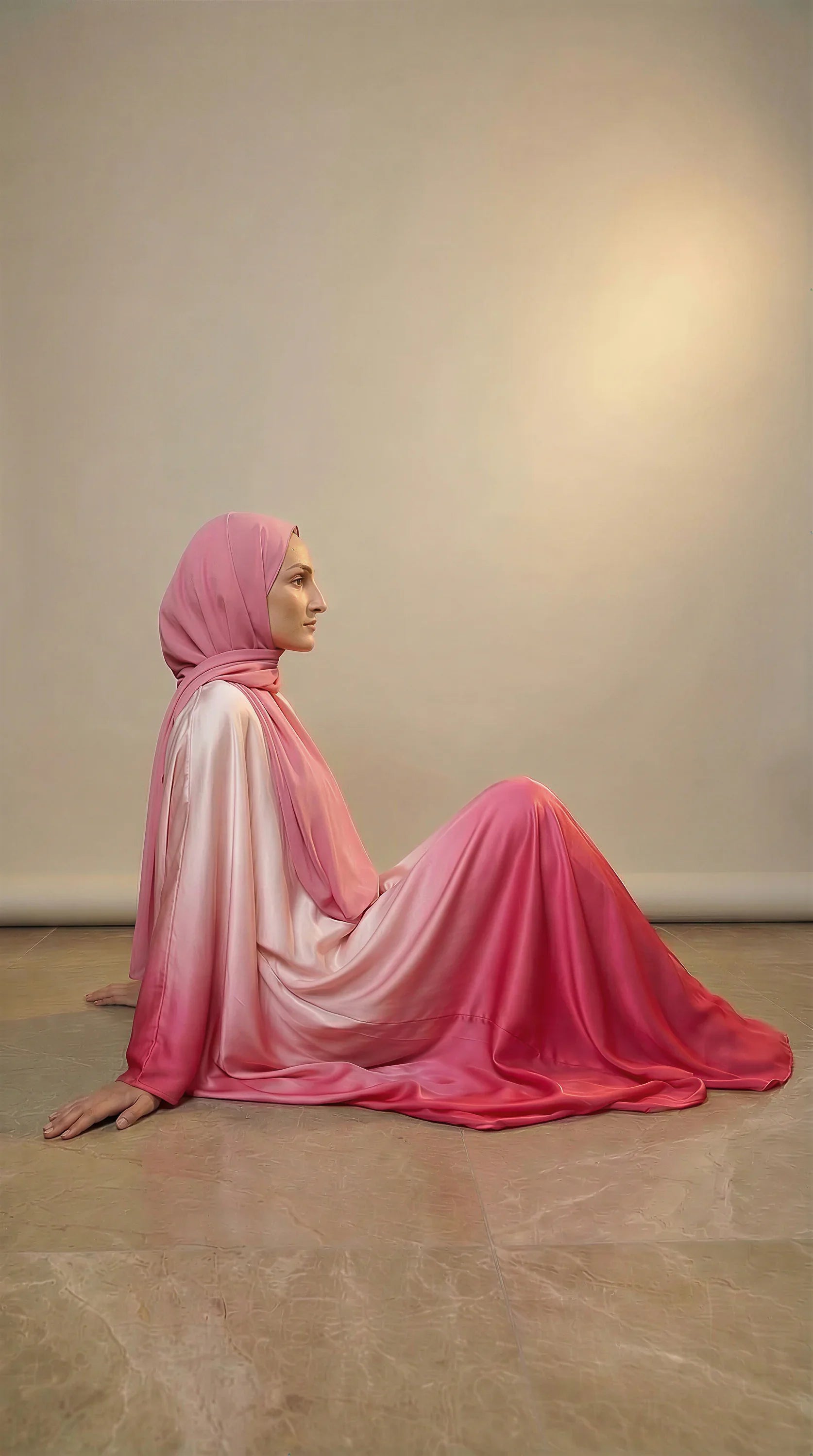 GALA-LUXE™ Ombre Butterfly Abaya