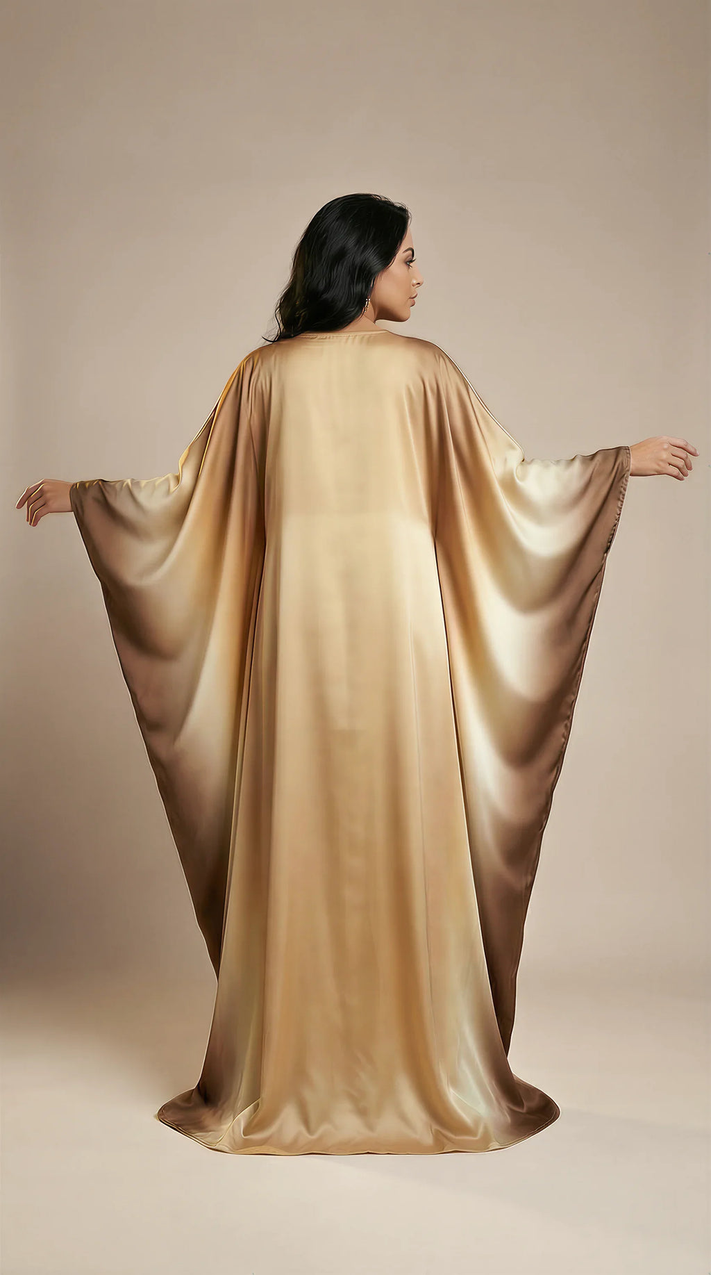GALA-LUXE™ Ombre Butterfly Abaya