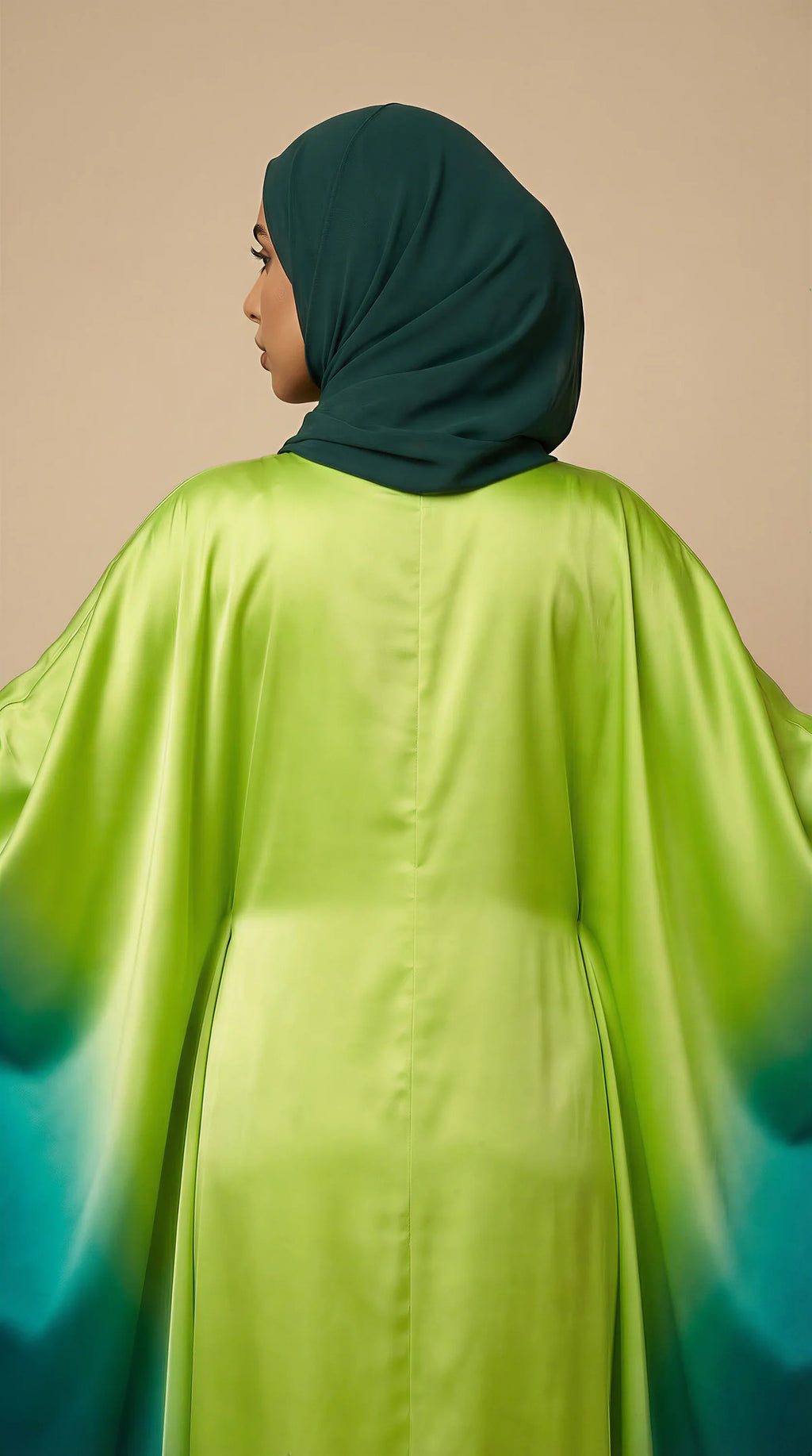 GALA-LUXE™ Ombre Butterfly Abaya